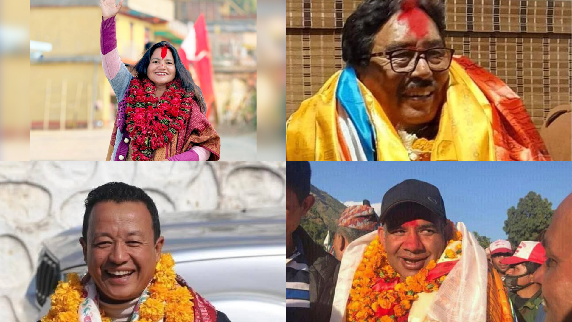 नेपाली कांग्रेसका ५ क्षेत्रका विजयी उम्मेदवारहरू